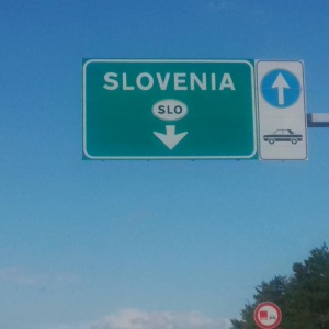 Entrada a Eslovenia