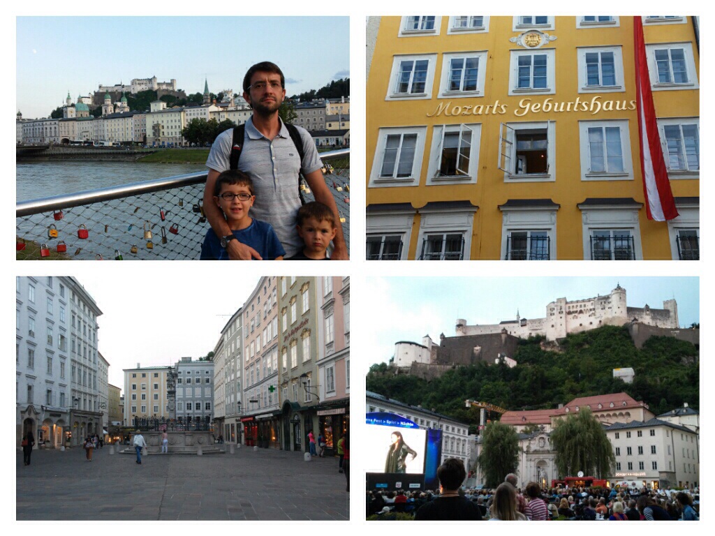 Paseando por la ciudad de Salzburg